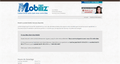 Desktop Screenshot of mobiliz.ca